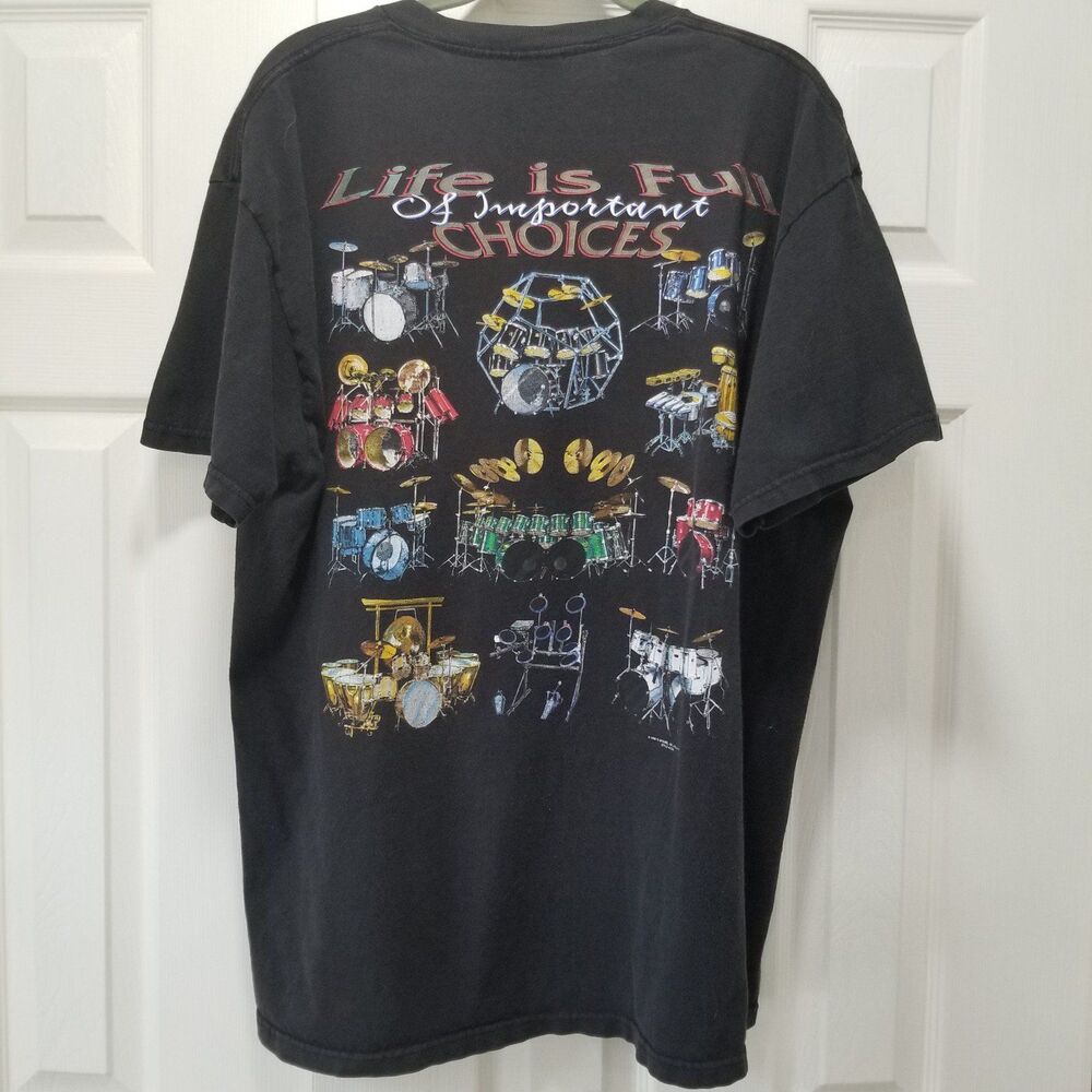 Life is full of important choices Delta pro weight T-Shirt size XL Y2K